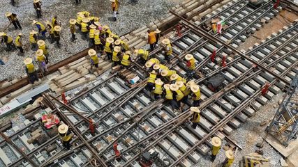 南寧第二動車所建設(shè)進(jìn)展順利，廣西鐵路樞紐邁入“雙航母”時代